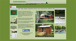 Desktop Screenshot of greenbrierrivercabins.com